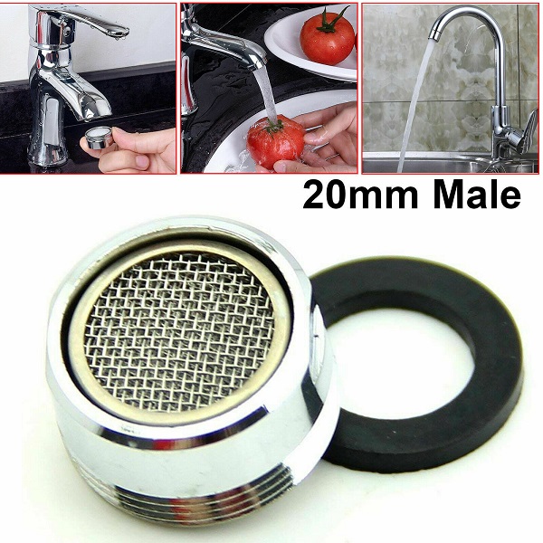 20*1 Male Brass shell Tap Aerator Water Saving Faucet Diffuser Filter